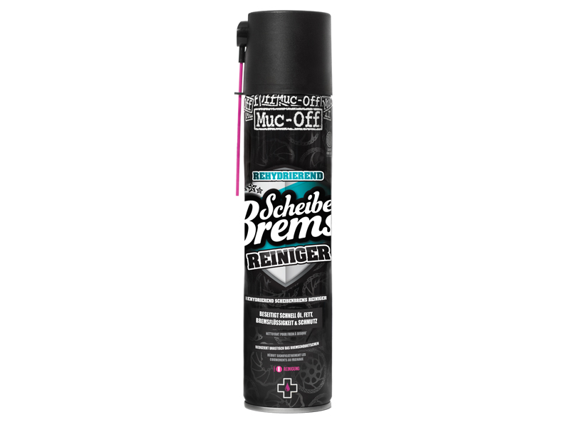 Muc Off Disc Brake Cleaner Aerosol 400ml (German - Version), pink, 400
