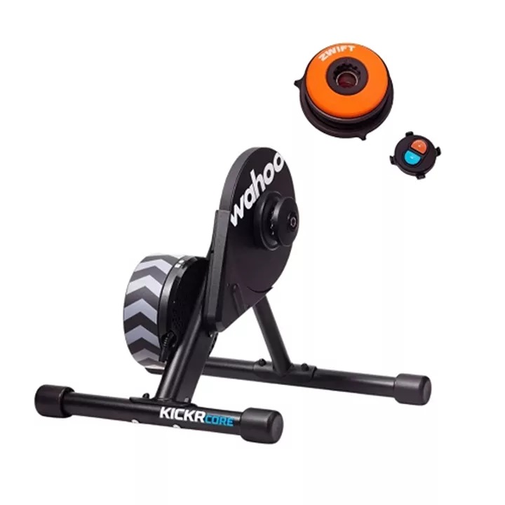 KICKR CORE indoor trainer with zwift cog/click
