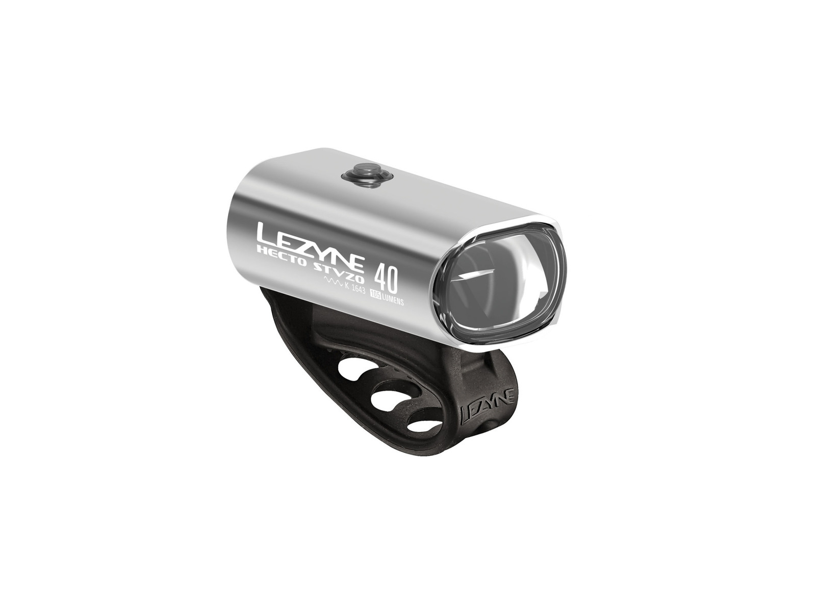 Lezyne Hecto Drive 40 - StVZO;silber-glänzend;weißes Licht, Y13