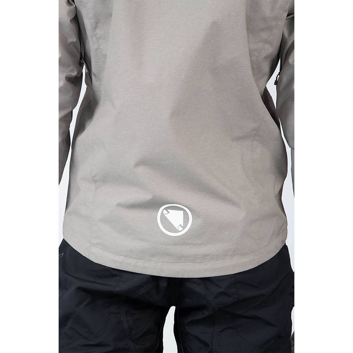 Hummvee Wasserdichte Kapuzenjacke: Schwarz - XXXL