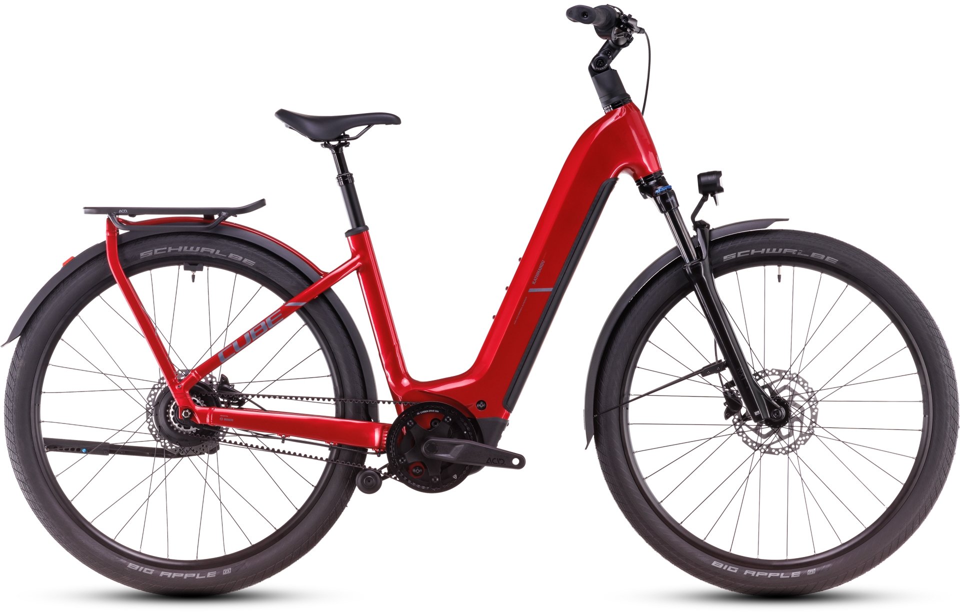 Cube Kathmandu Hybrid Comfort Pro 800 - electricred´n´red Easy Entry 58 cm