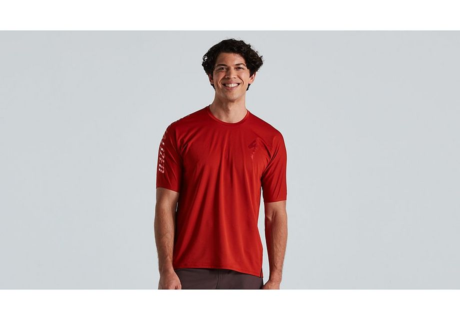 TRAIL AIR JERSEY SS MEN REDWOOD M