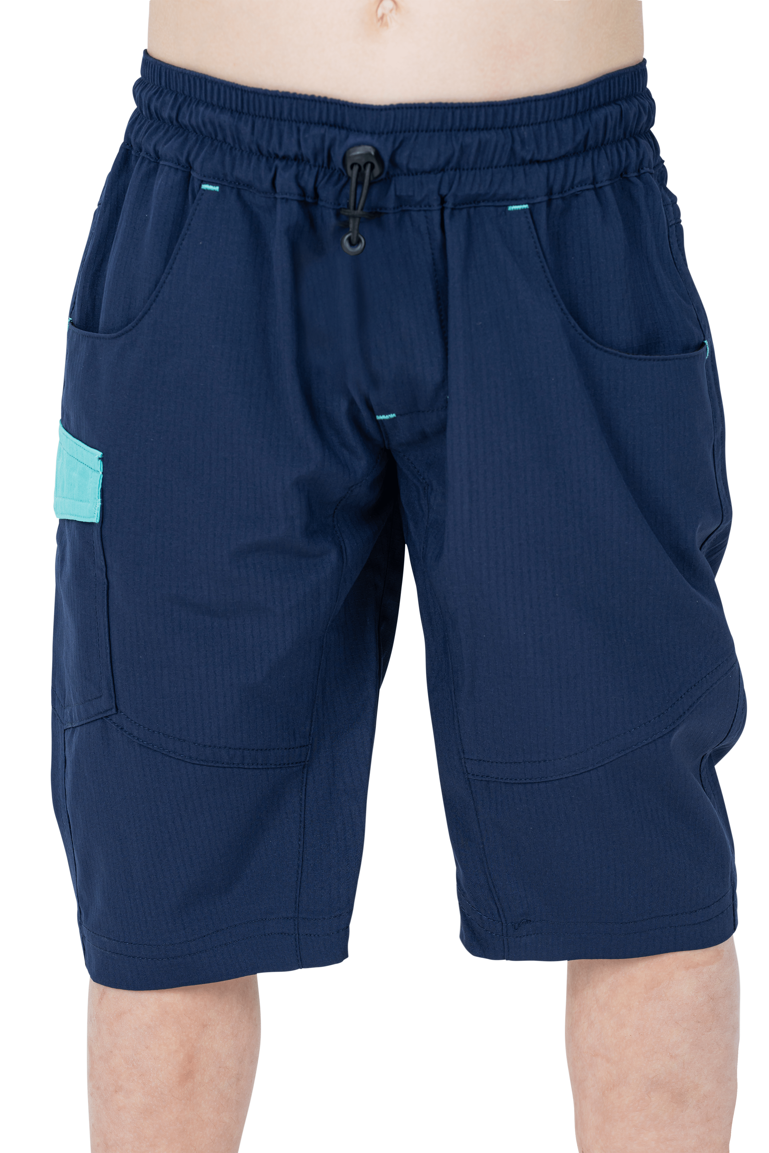 CUBE JUNIOR Baggy Shorts blue´n´mint M (122/128)