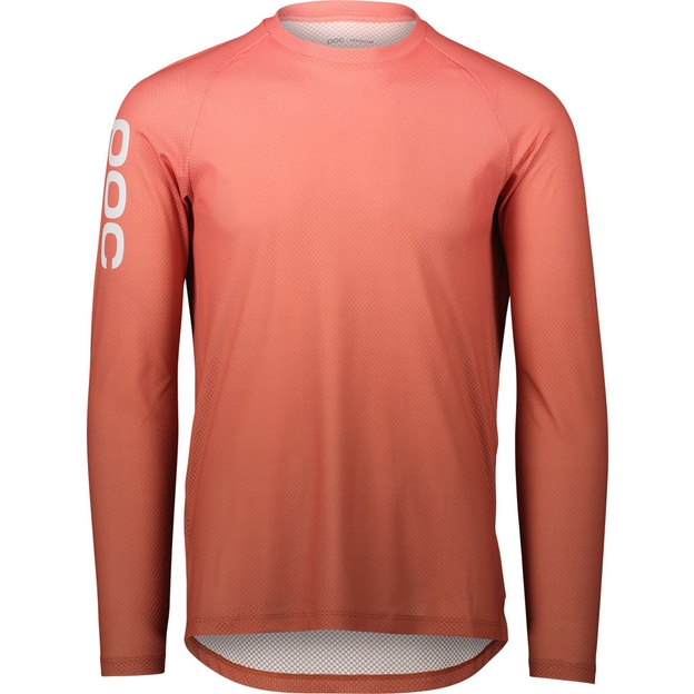 M's Essential MTB Lite LS Trikot S - gradient ammolite coral