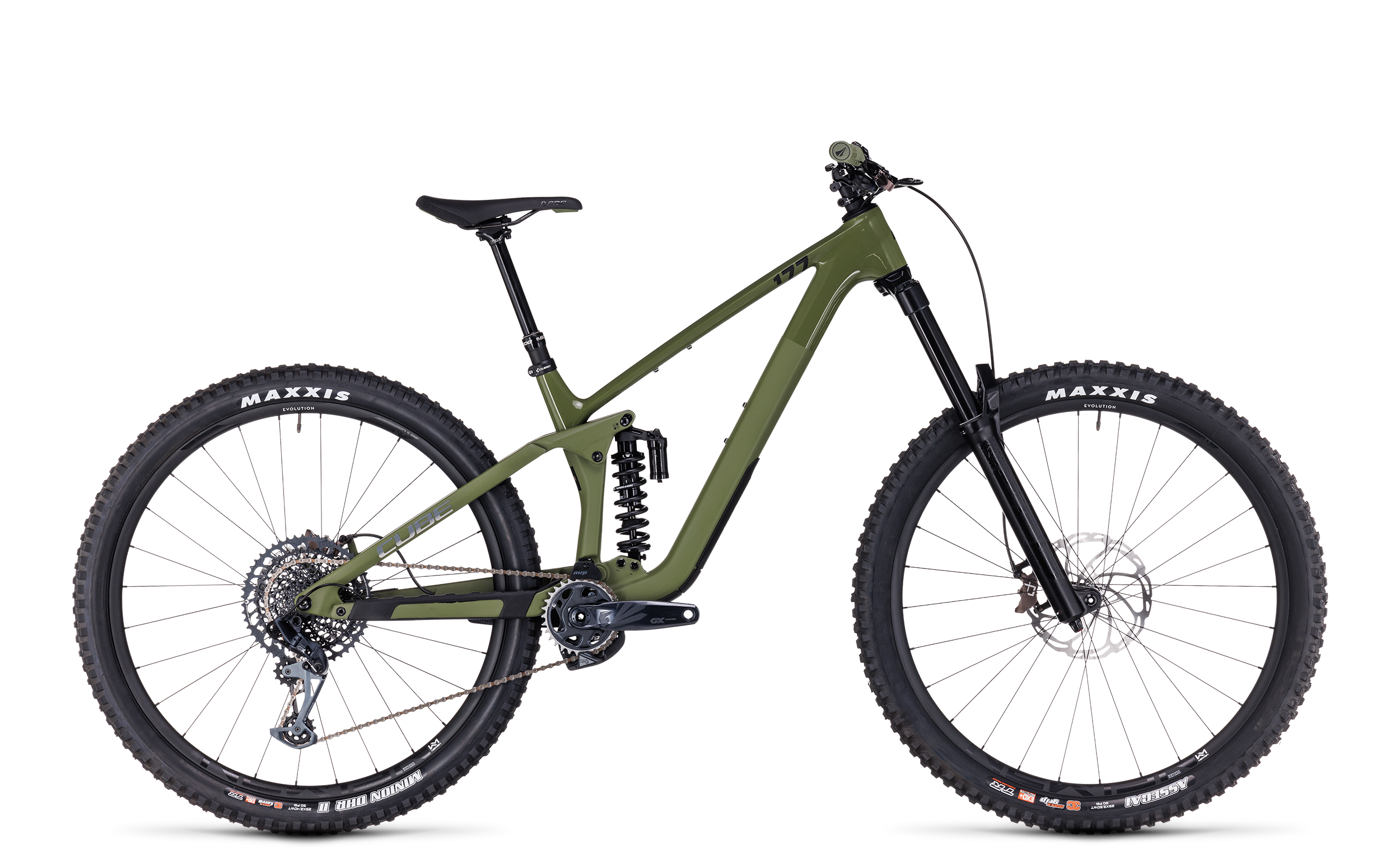 Cube Stereo ONE77 C:68X TM 29  - olive´n´chrome M