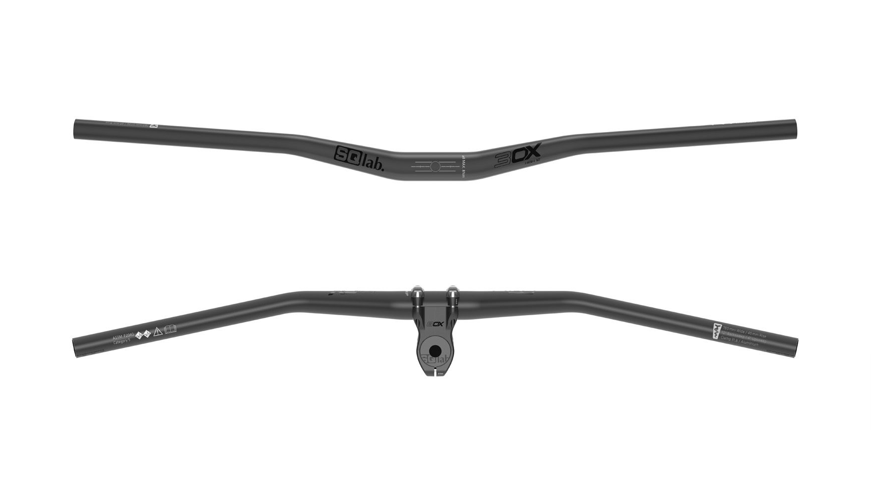 SQlab Lenker 3OX 12° high