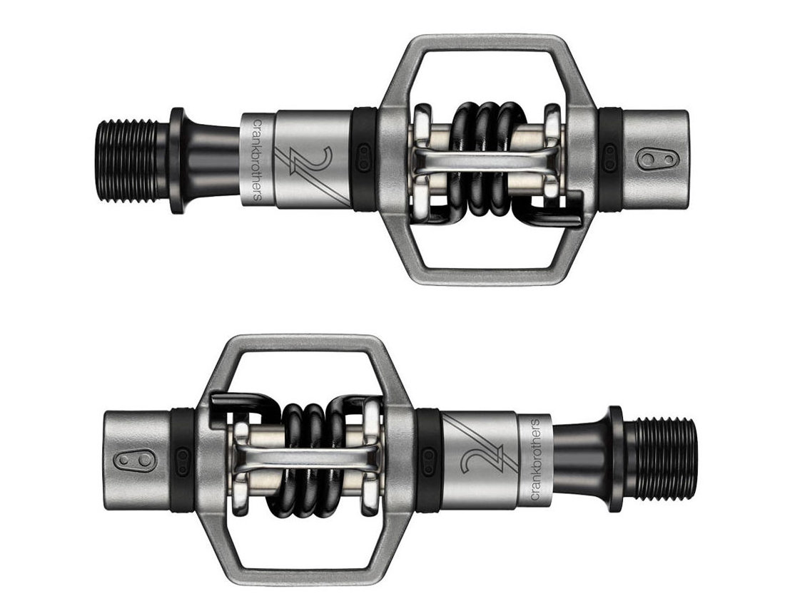 Crankbrothers Eggbeater 2 Klick-Pedal - silver/black