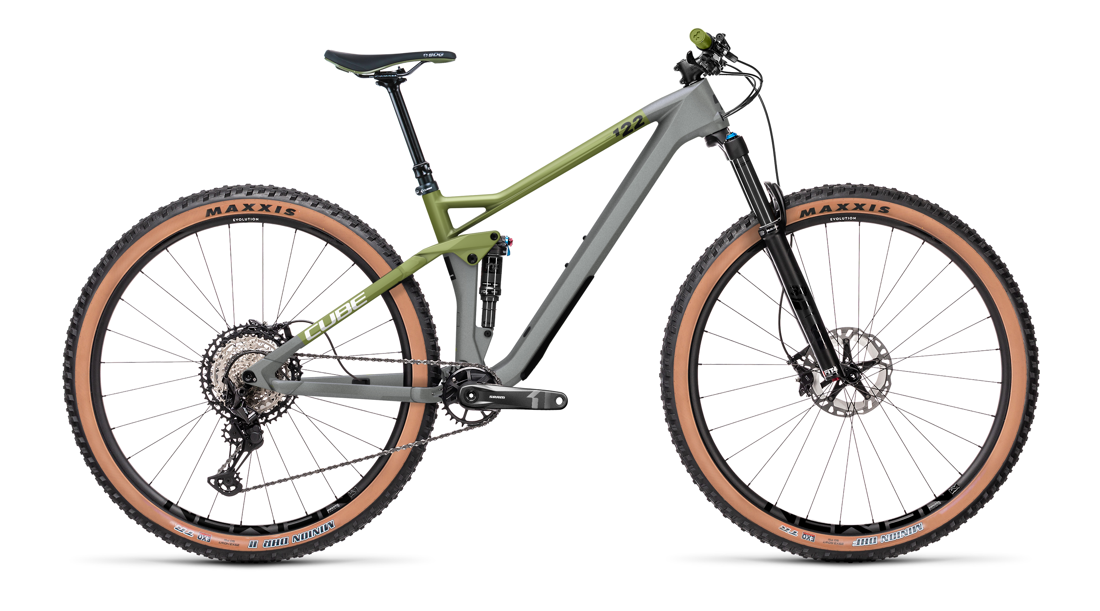 Cube Stereo ONE22 HPC TM 29 flashgrey´n´olive L