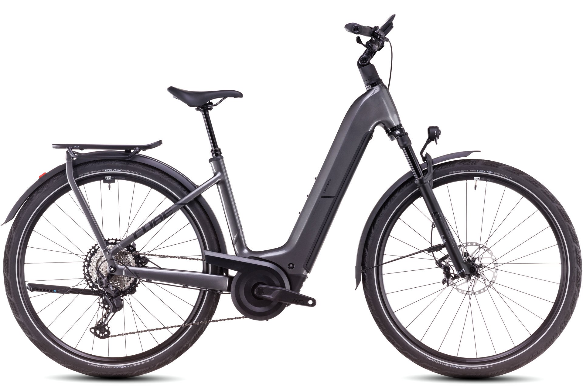 Cube Kathmandu Hybrid SLX 800 graphite´n´black - Easy Entry 54 cm