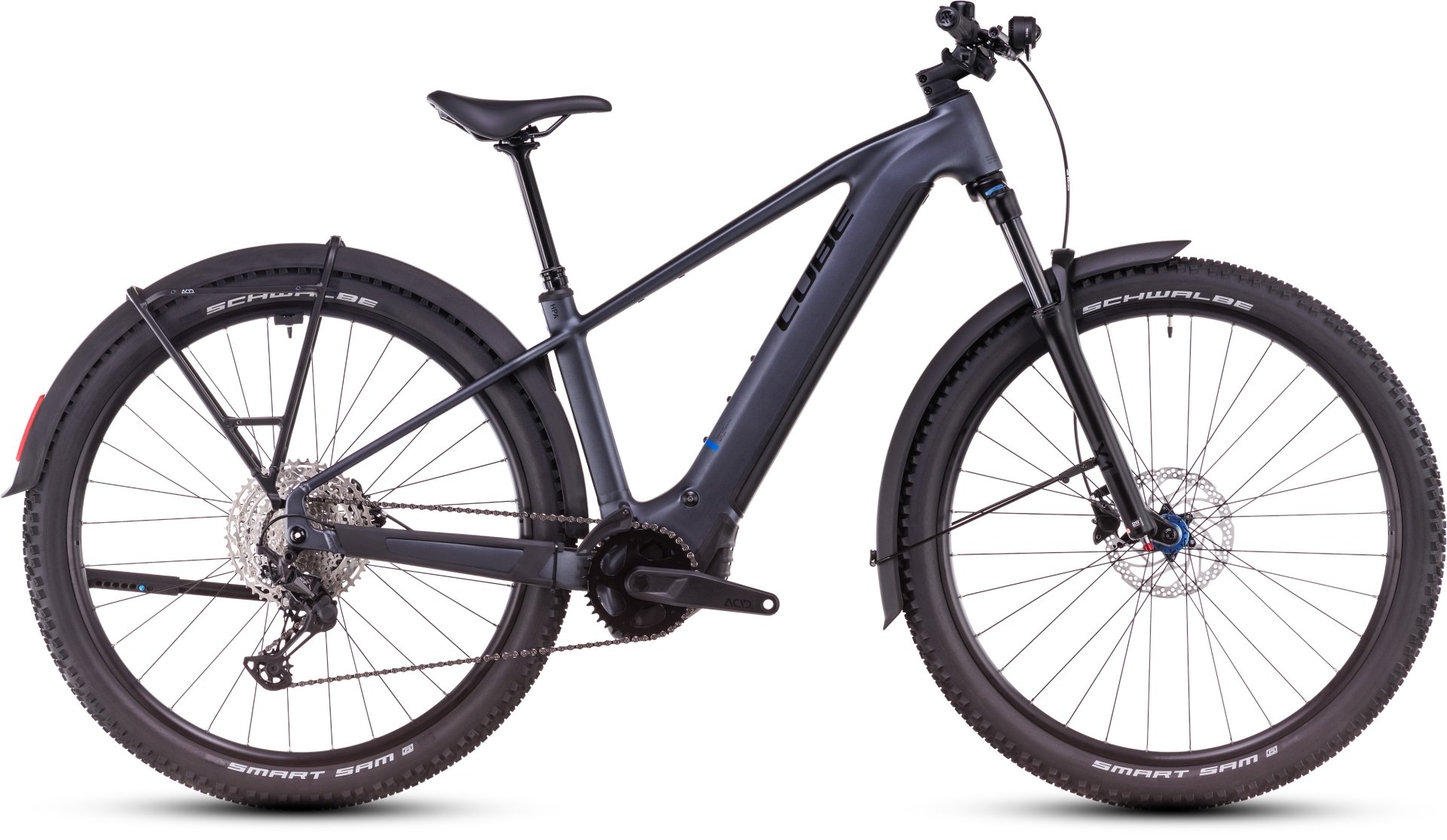 Cube Reaction Hybrid Pro 800 Allroad - metallicgrey´n´black XL