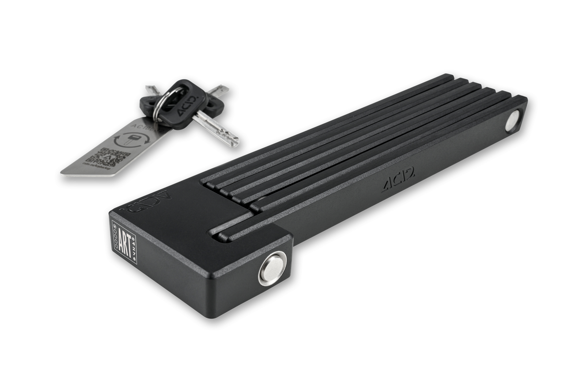 ACID Faltschloss RIGID PURE K100 black