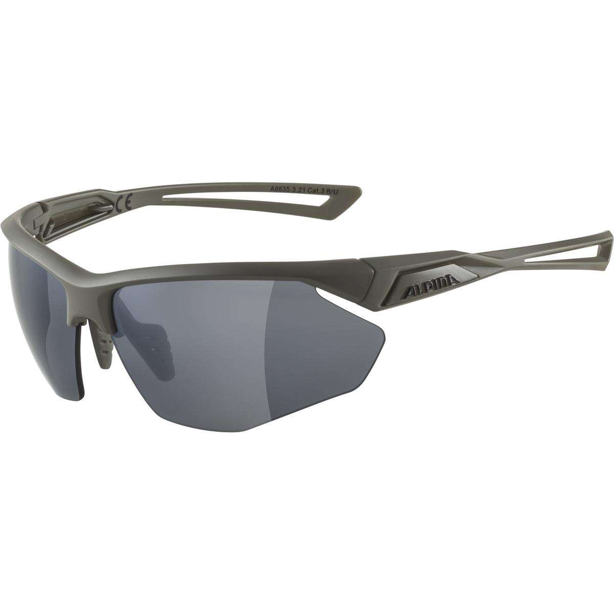 NYLOS HR, moon-grey matt mirror black, -